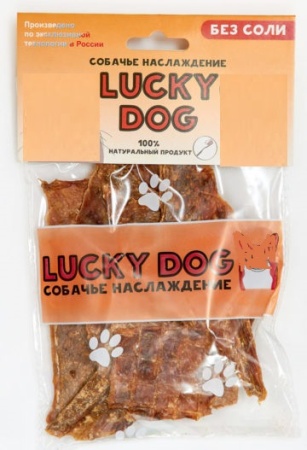 Лакомство Lucky Dog Вымя коровы пластинки