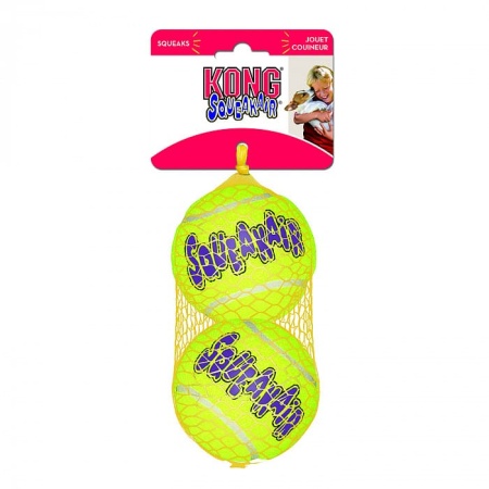 Игрушка для собак KONG AST1E Air "Теннисный мяч" большой 8см (уп.2шт)